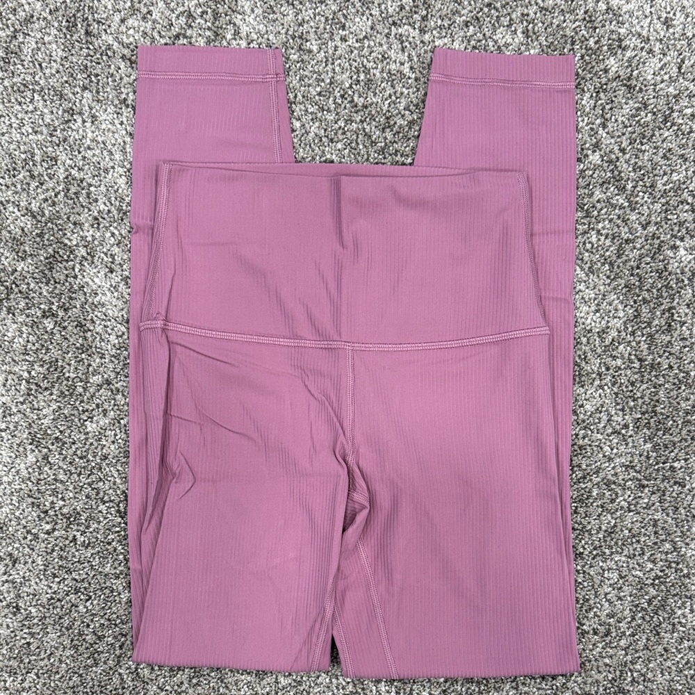 Lululemon Align Ribbed High Waisted Leggings ~ Women's Size 4